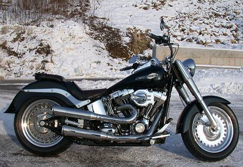 Harley Davidson Softail FLSTF Thunderclap